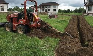 Копка траншей для водопровода в Аксае: цена за метр от 937 руб.