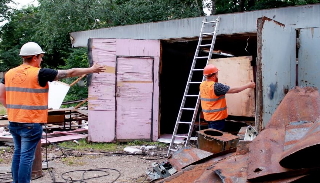 Демонтаж гаражей в Аксае, цена от 1770 руб. – услуги под ключ от 2Землекопа-Акс