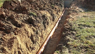 Копка траншей для водопровода в Аксае: цена за метр от 937 руб.